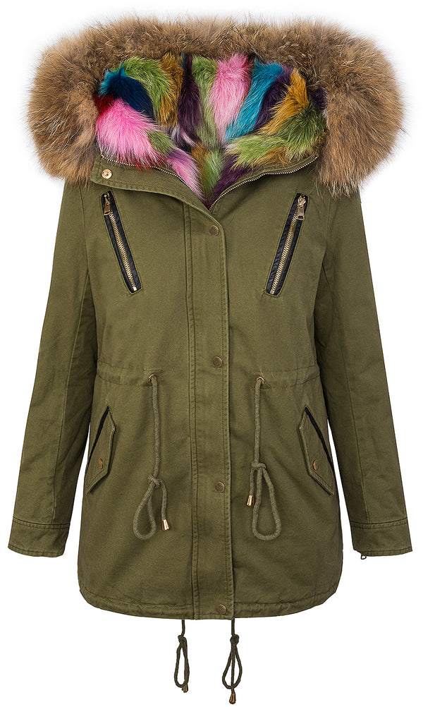 Damen Winter Jacke Parka mit Echtpelz Kapuze D-255_78071.jpg