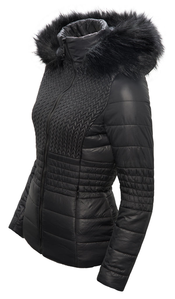 Damen Winter Jacke Steppjacke mit Kapuze D-117_77321.jpg