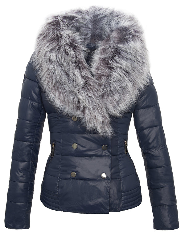 Damen Winter Jacke gesteppt mit Kunstpelzkragen D-74_78902.jpg