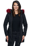 Damen Winter Jacke mit Kapuze Kunstfellkragen D-225_77877.jpg