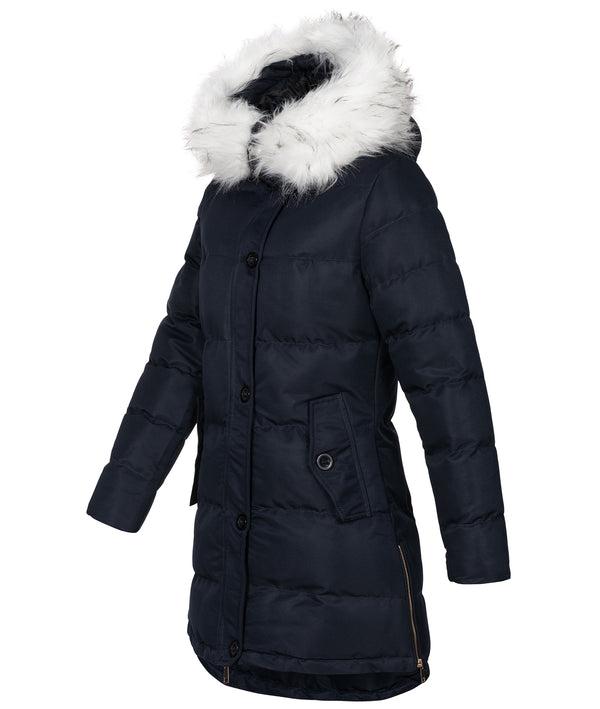 Damen Winter Jacke mit Kunstfellkragen D-452 _81364.jpg