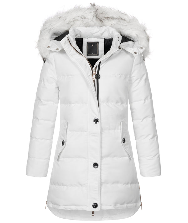 Damen Winter Jacke mit Kunstfellkragen D-452 _81366.jpg