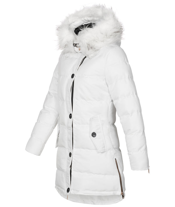Damen Winter Jacke mit Kunstfellkragen D-452 _81367.jpg