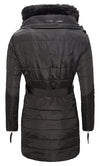 Damen Winter Mantel Steppjacke Schwarz D-106 _63007.jpg