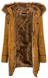 Damen Winter Parka mit Kapuze Kunstfellkragen D-214 _77629.jpg