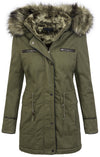 Damen Winter Parka mit Kapuze Kunstfellkragen D-214 _77633.jpg