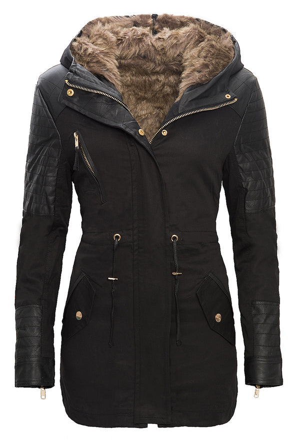 Damen Winter Parka mit Teddyfell-Futter D-88_78925.jpg