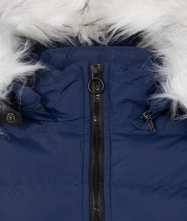 Damen Winter Steppjacke mit Kunstfellkragen D-453 _81377.jpg
