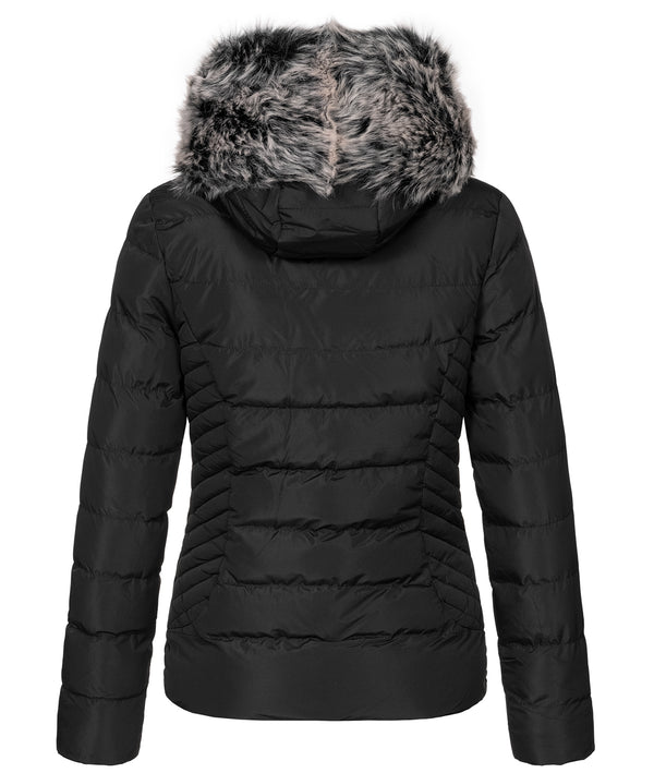 Damen Winter Steppjacke mit Kunstfellkragen D-453 _81384.jpg
