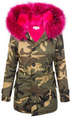 Damen Winterjacke Camouflage Parka mit Kunstfellkragen D-339_78468.jpg