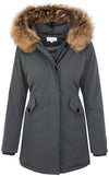 Damen Winterjacke Parka Echtfell Kapuze D-204 _77560.jpg