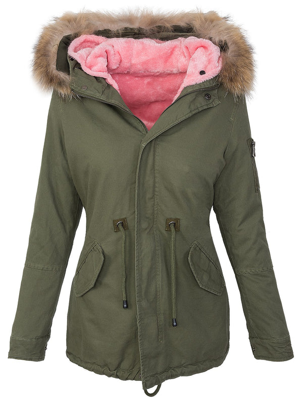 Damen Winterjacke Parka mit Echt-Pelz D-386_78668.jpg