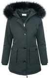 Damen Winterjacke Parka mit Kapuze Kunstfellkragen D-350_78507.jpg
