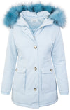 Damen Winterjacke Parka mit Kapuze Kunstfellkragen D-350_78509.jpg