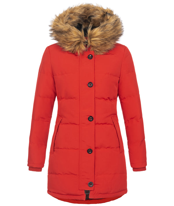 Damen Winterjacke Parka mit Kunstfellkragen D-429_74698.jpg