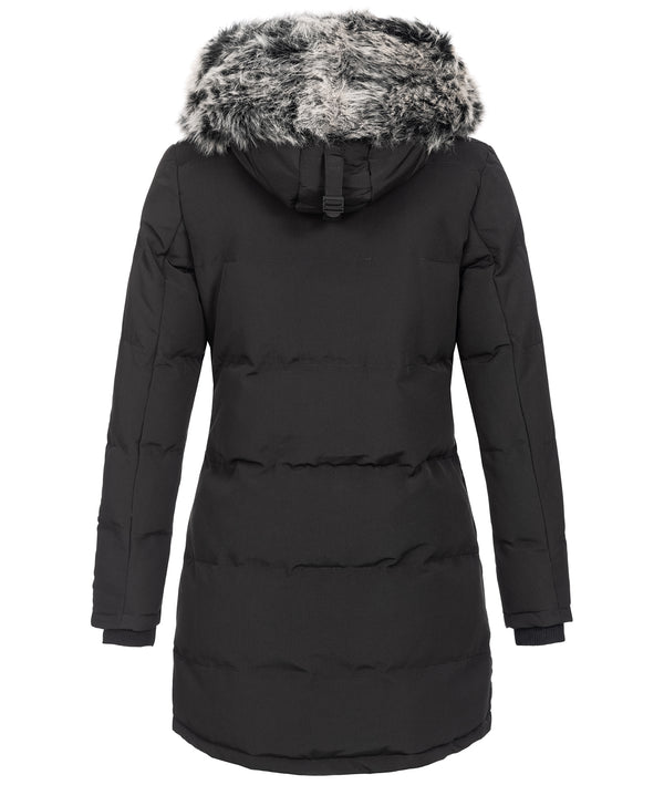 Damen Winterjacke Parka mit Kunstfellkragen D-429_74710.jpg