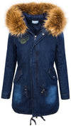 Damen Winterjacke im Jeans-Look Kunstfellkragen D-342 _78476.jpg