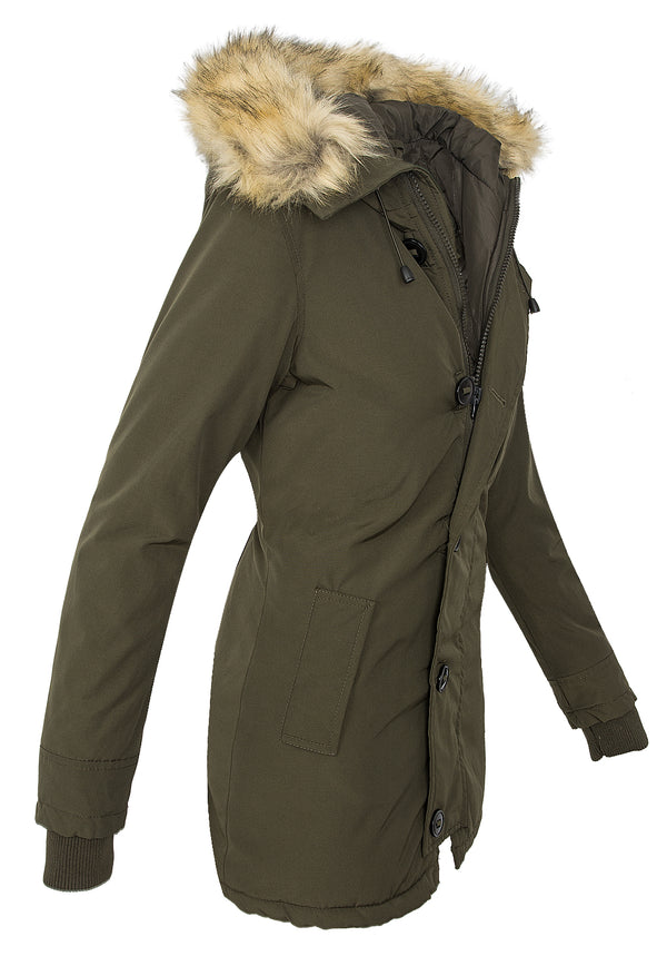 Damen Winterjacke mit Kapuze Kunstfellkragen D-374_78617.jpg