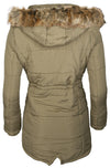 Damen Winterjacke mit Kapuze Kunstfellkragen EK-2699 _78973.jpg