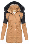 Damen Winterjacke mit Kunstfellkragen D-217_76945.jpg