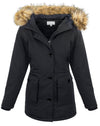 Damen Winterjacke mit Natur Kunst-Fellkragen D-376 _78632.jpg