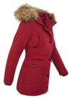 Damen Winterjacke mit Natur Kunst-Fellkragen D-376 _78636.jpg