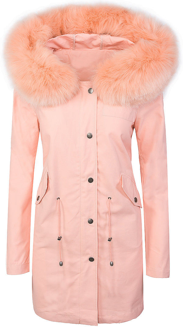 Damen Wintermantel mit Kapuze Kunstfellkragen D-306_78259.jpg