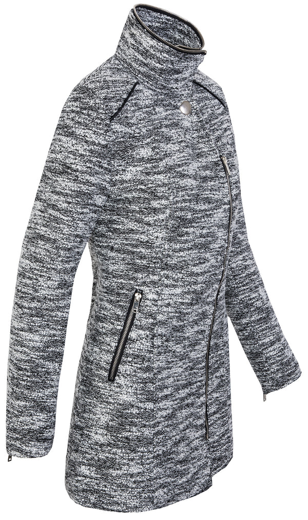 Damen winter wollmantel melierter woll parka D-232_77902.jpg