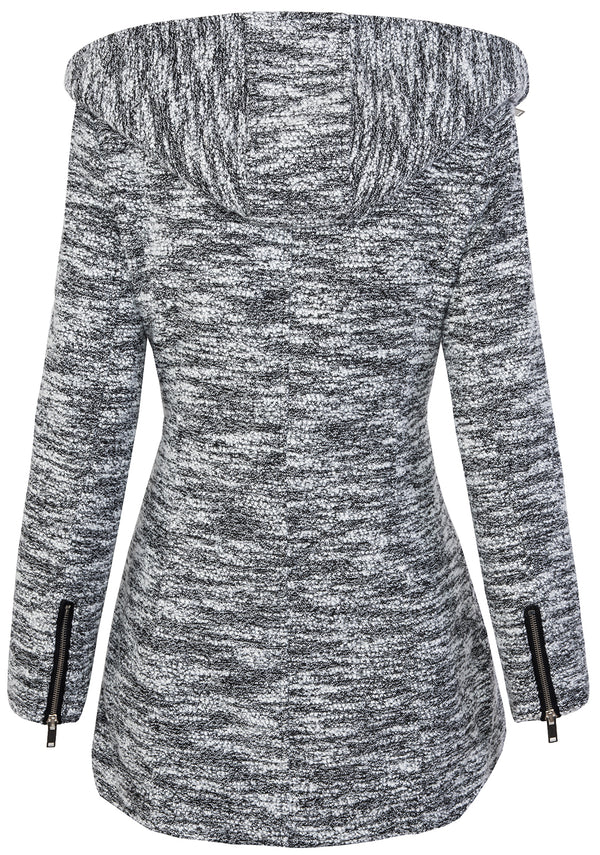 Damen winter wollmantel melierter woll parka D-232_77903.jpg