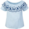 Designer Damen Bluse Top Tunika Blumenstickerei D-321_80478.jpg