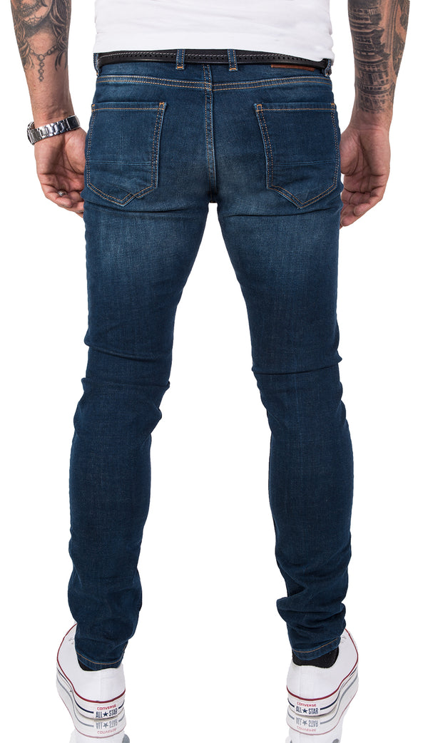 Gelverie Herren Jeans Slim Fit Dunkelblau G-202_75836.jpg
