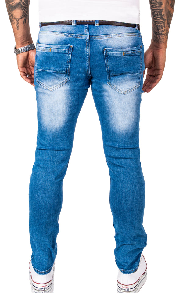 Gelverie Herren Jeans Slim Fit Hellblau G-203_79286.jpg