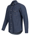 Gelverie Herren Jeanshemd Kentkragen Dunkelblau GH-102_75805.jpg