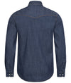 Gelverie Herren Jeanshemd Kentkragen Dunkelblau GH-102_75806.jpg