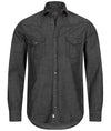 Gelverie Herren Jeanshemd Kentkragen Dunkelgrau GH-101_75801.jpg