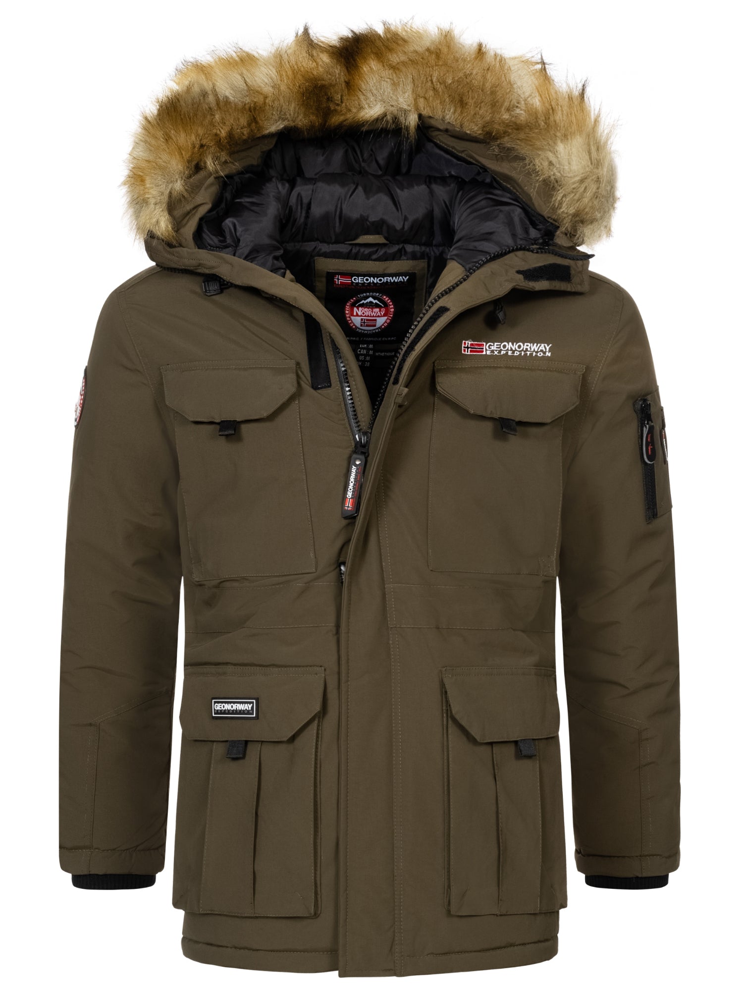 Geographical Norway H-363 Men's Parka | Winter Style with Faux Fur