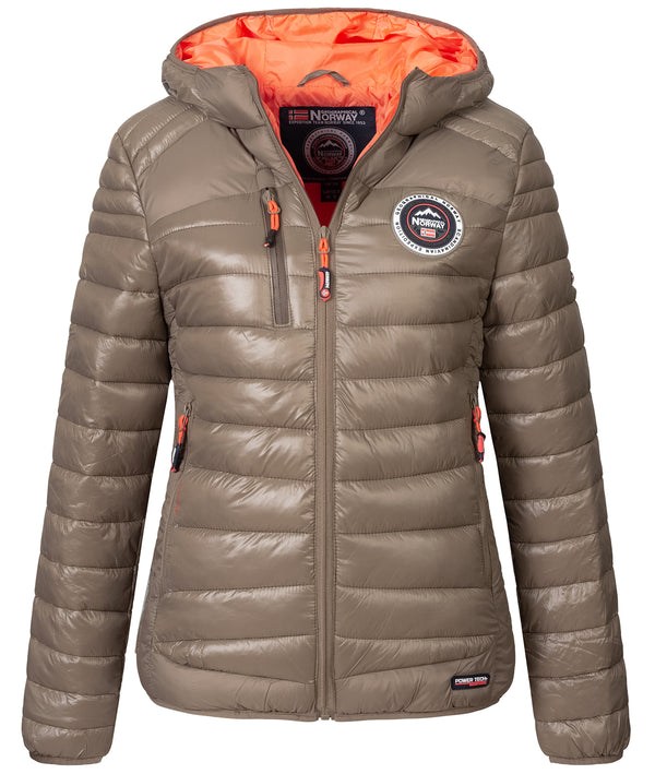 Geographical Norway Damen Steppjacke mit Kapuze D-455 _81587.jpg