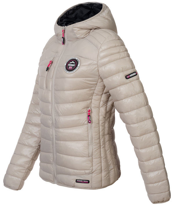 Geographical Norway Damen Steppjacke mit Kapuze D-455 _81604.jpg