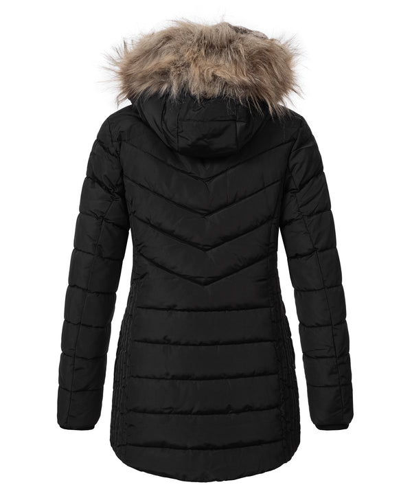 Geographical Norway Damen Winter Jacke mit Kunstfellkragen D-456 _81615.jpg