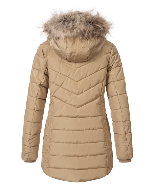 Geographical Norway Damen Winter Jacke mit Kunstfellkragen D-456 _81618.jpg