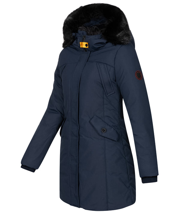 Geographical Norway Damen Winter Mantel mit Kunstfellkragen D-450 _81199.jpg