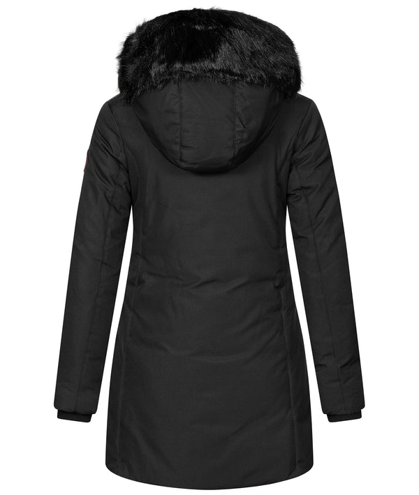 Geographical Norway Damen Winter Mantel mit Kunstfellkragen D-450 _81211.jpg