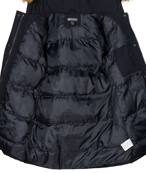 Geographical Norway Damen Winter Mantel mit Kunstfellkragen D-451 _81280.jpg