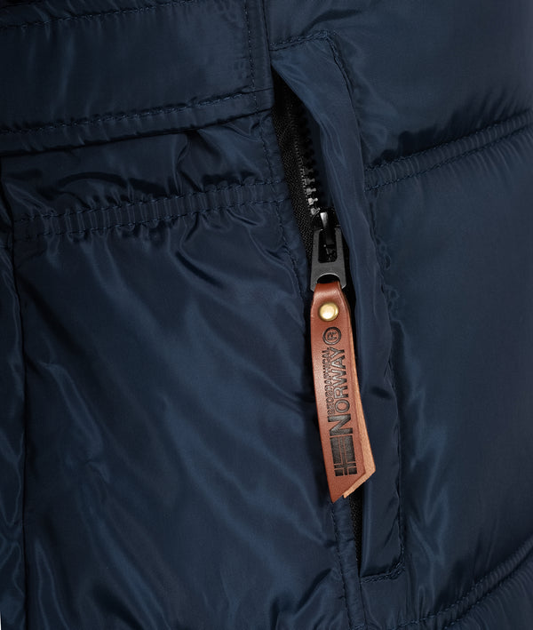 Geographical Norway Damen Winter Mantel mit Kunstfellkragen D-454 _81467.jpg