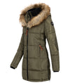 Geographical Norway Damen Winter Mantel mit Kunstfellkragen D-454 _81472.jpg