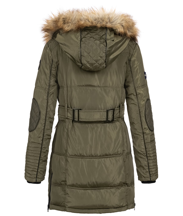 Geographical Norway Damen Winter Mantel mit Kunstfellkragen D-454 _81473.jpg