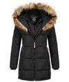 Geographical Norway Damen Winter Mantel mit Kunstfellkragen D-454 _81474.jpg