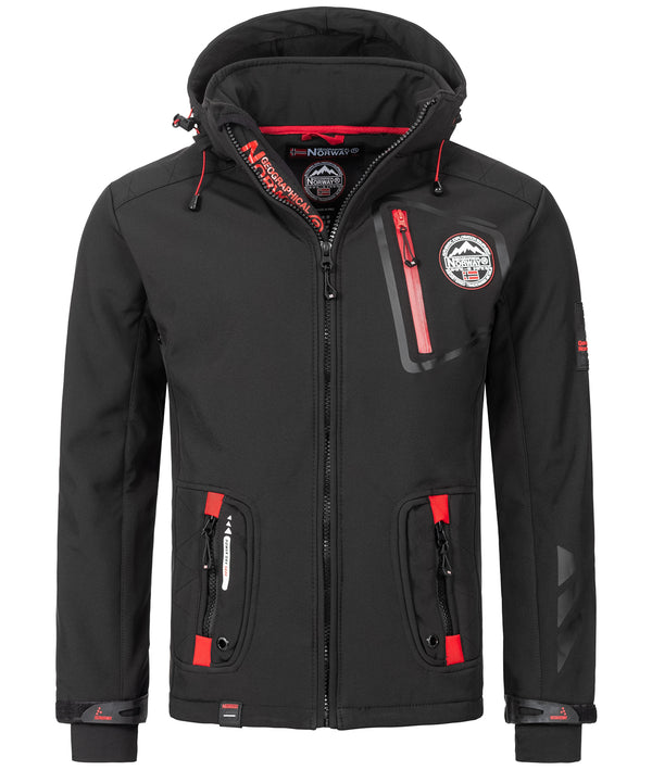 Geographical Norway Herren Softshell Jacke mit Kapuze H-266 _81998.jpg