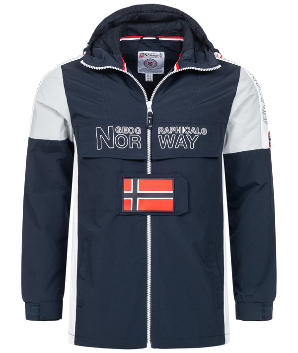 Geographical Norway Herren Windbreaker mit Kapuze H-281 _82375.jpg