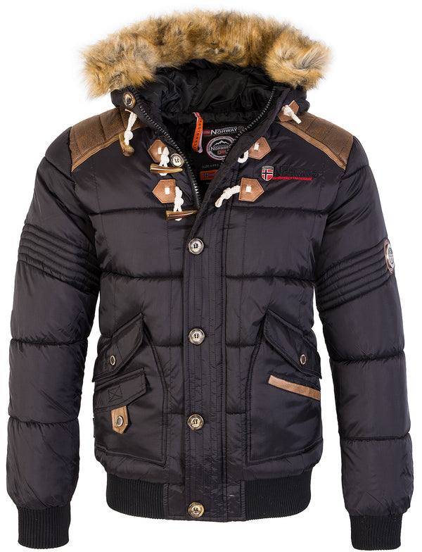Geographical Norway Herren Winter Jacke Kunstfellkragen H-216_82067.jpg